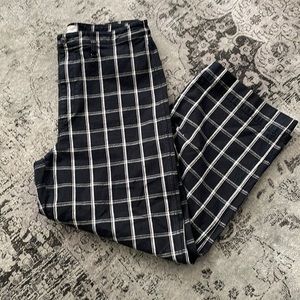 Madewell Slim Emmett Grid pant